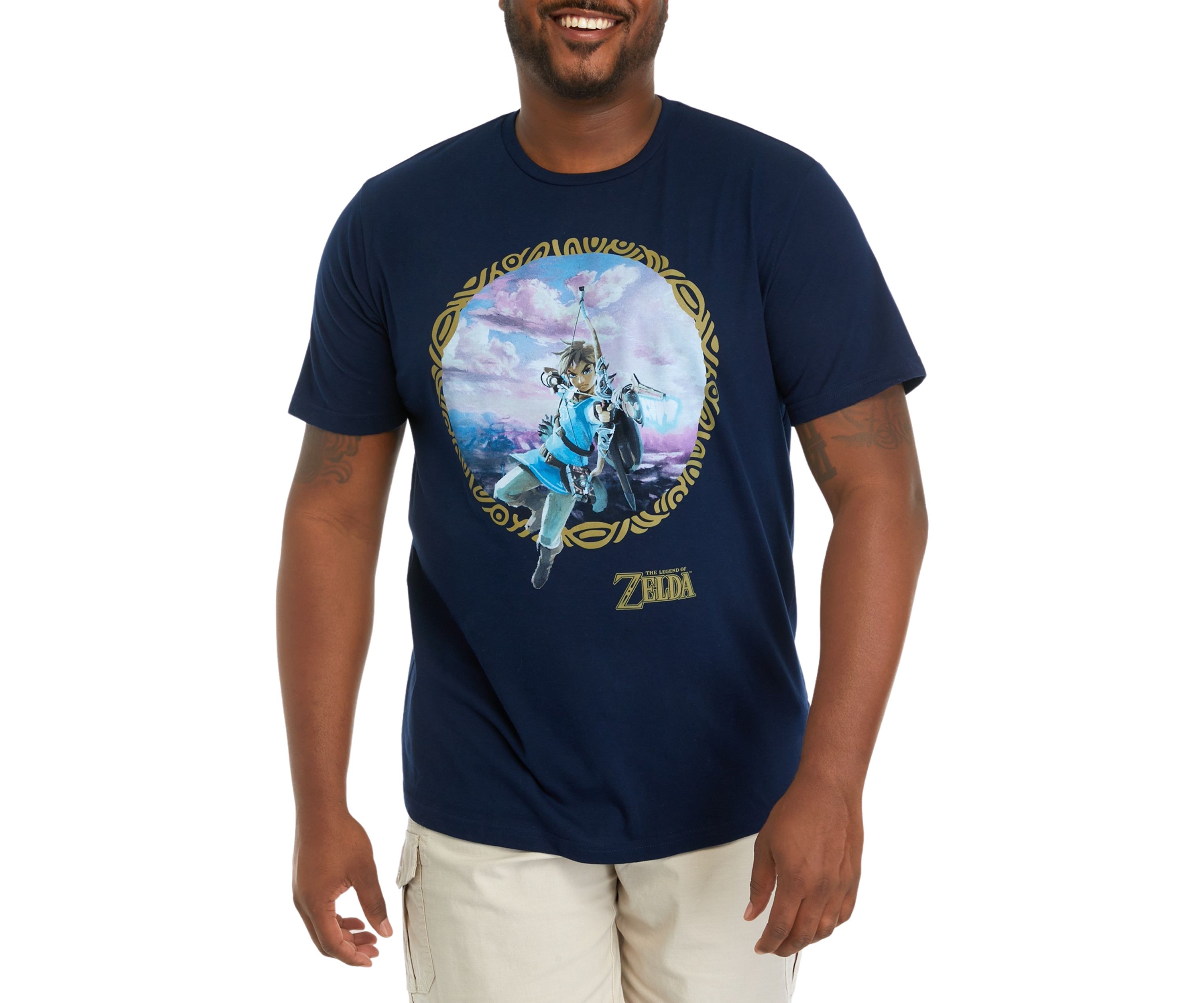 Big & Tall Zelda Link Graphic T-Shirt