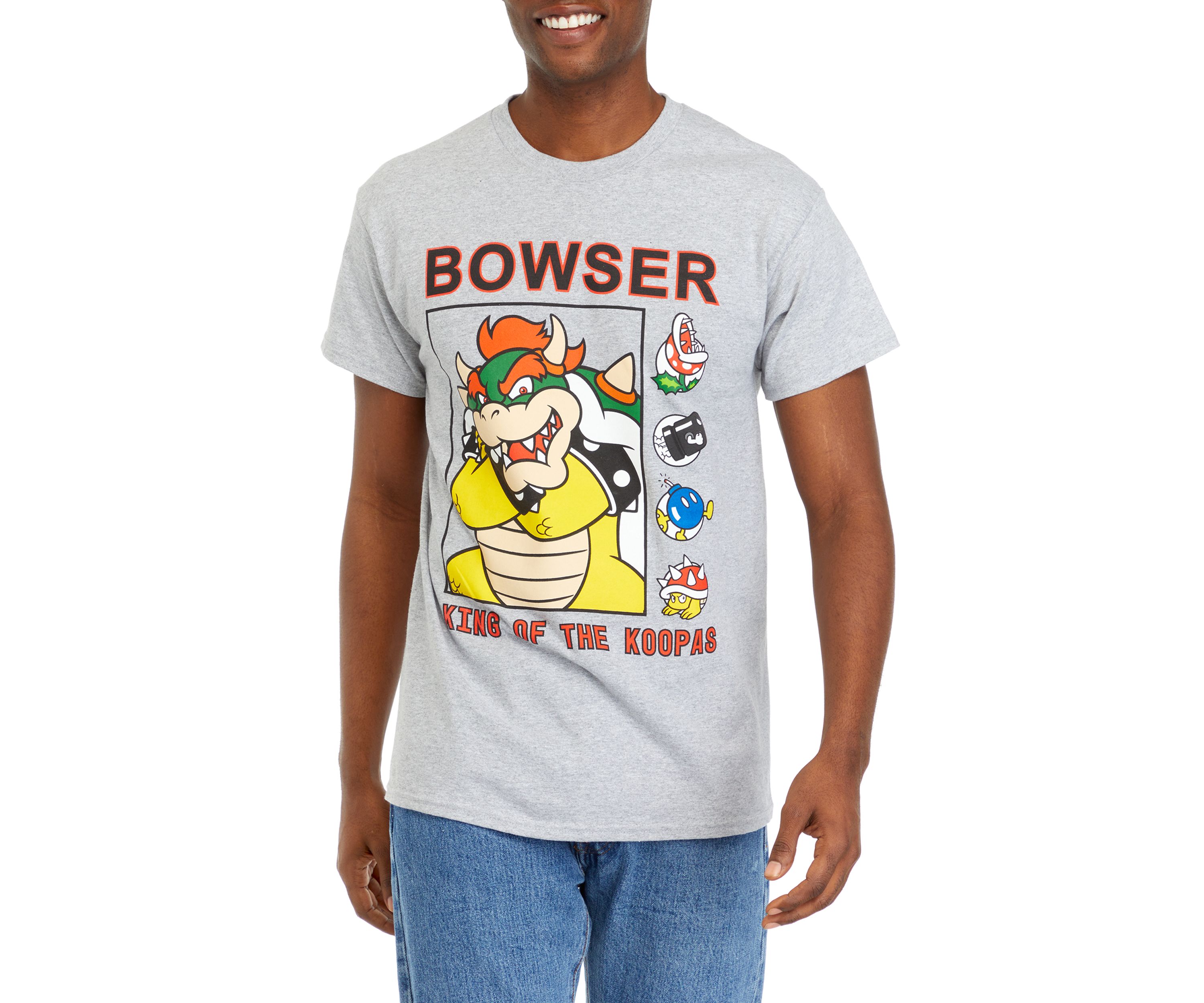 Super Mario Short Sleeve Graphic T-Shirt