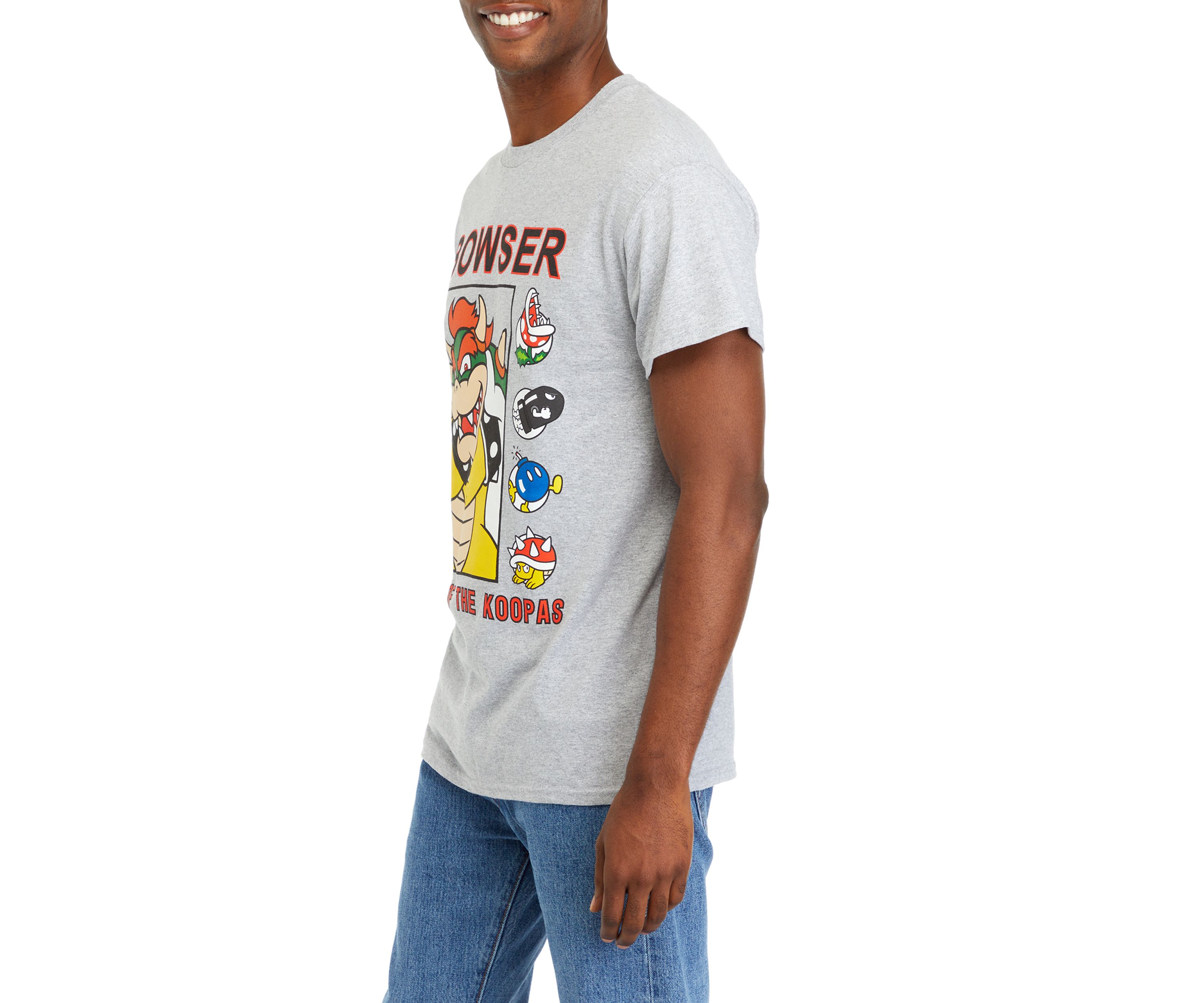 Super Mario Short Sleeve Graphic T-Shirt