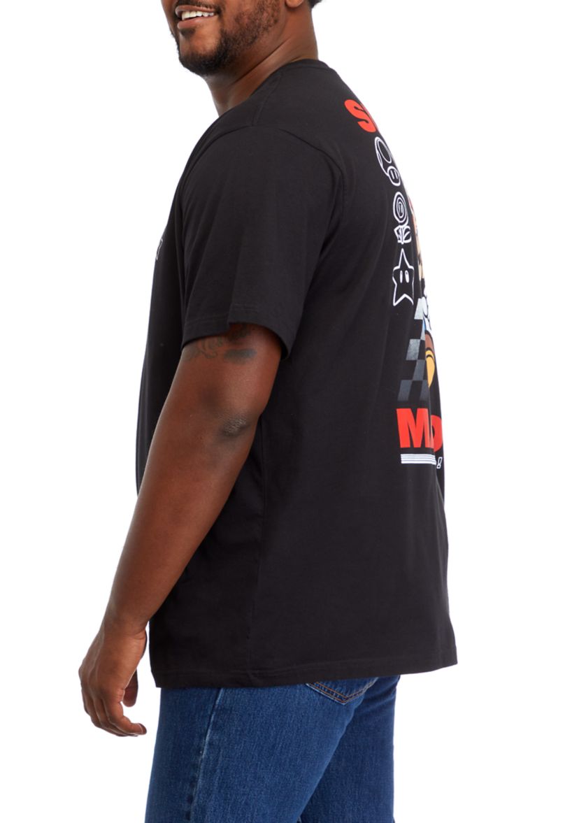 Big & Tall Super Mario Graphic T-Shirt 