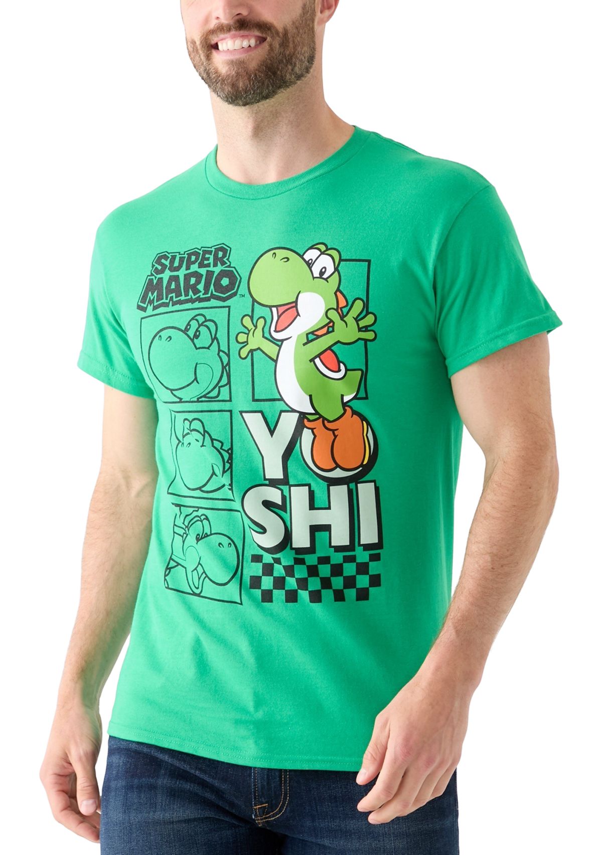 Super Mario Yoshi Graphic T-Shirt