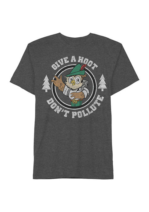 Columbia Short Sleeve Give a Hoot Graphic T-Shirt