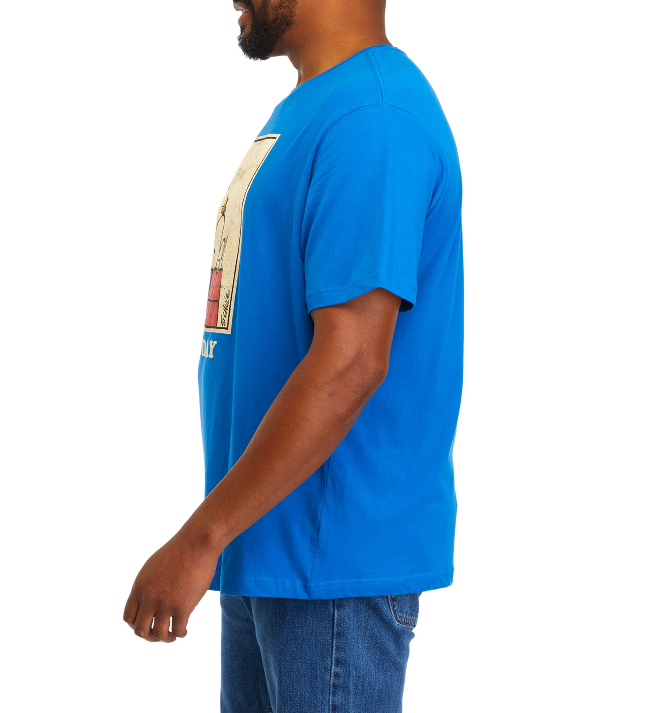 Big & Tall Short Sleeve Not Today Snoopy Graphic T-Shirt