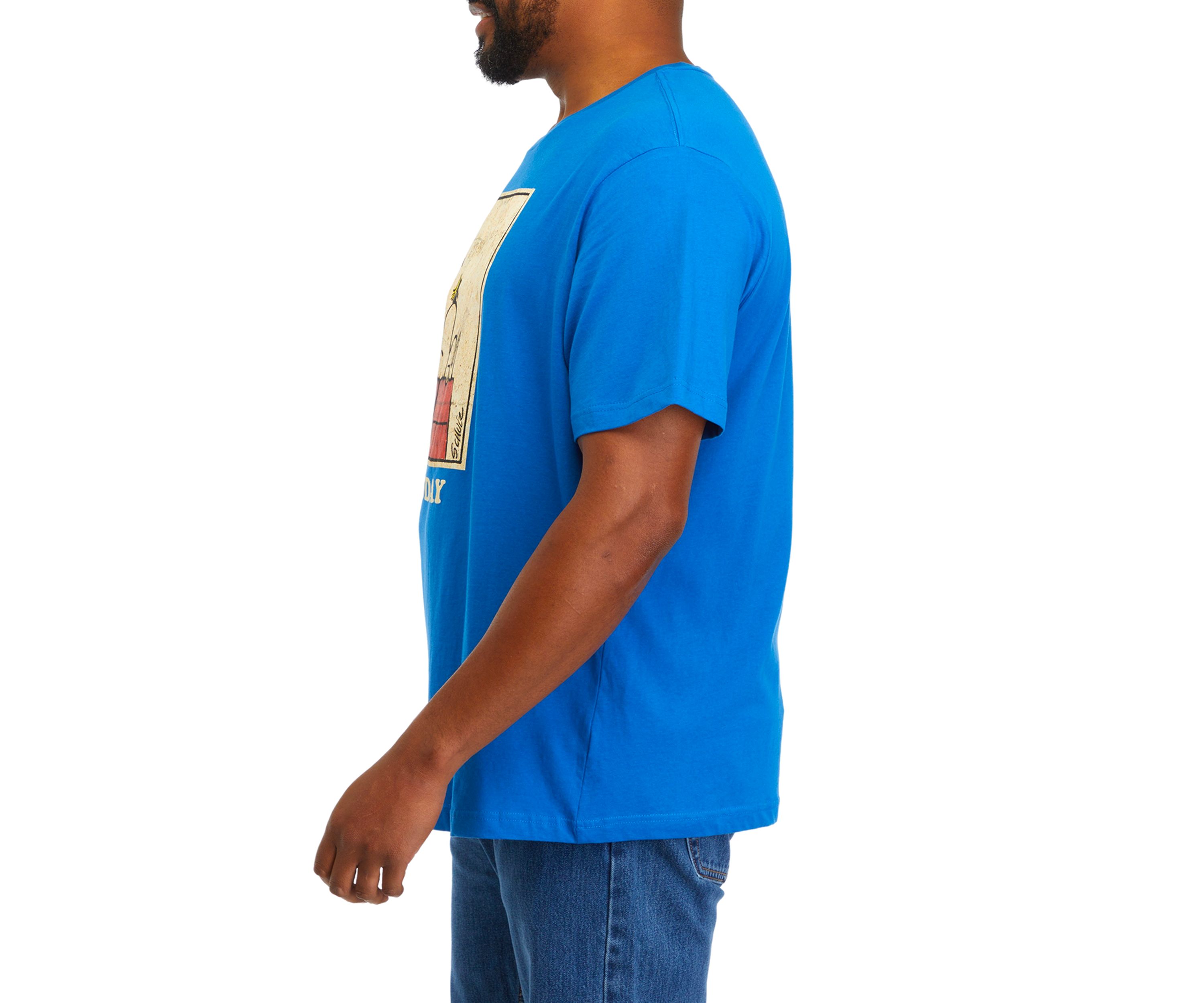 Big & Tall Short Sleeve Not Today Snoopy Graphic T-Shirt