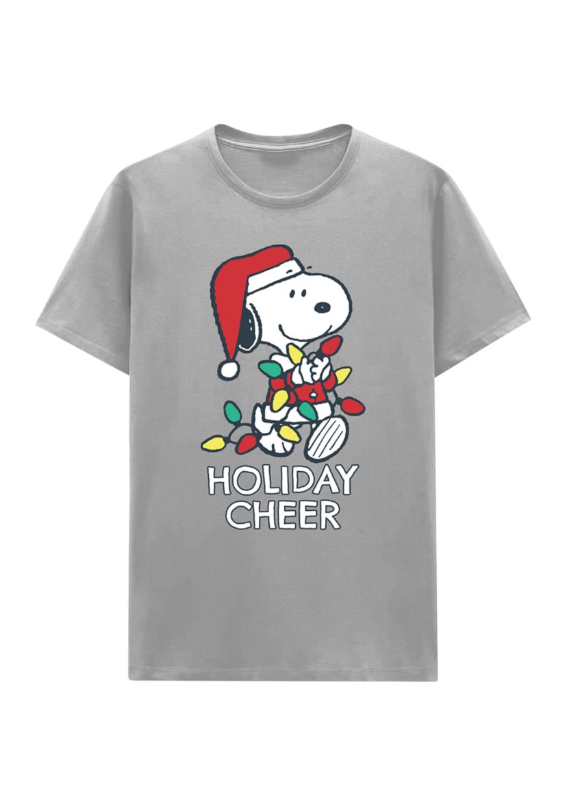 Snoopy Holiday Cheer Graphic T-Shirt 