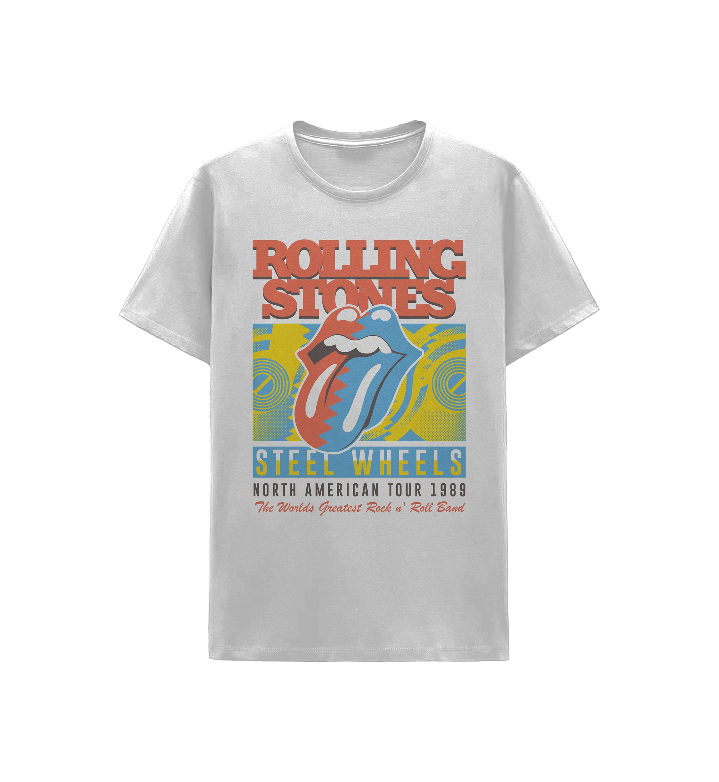 The Rolling Stones Men's Steel Wheels Tour Shirt | Belk