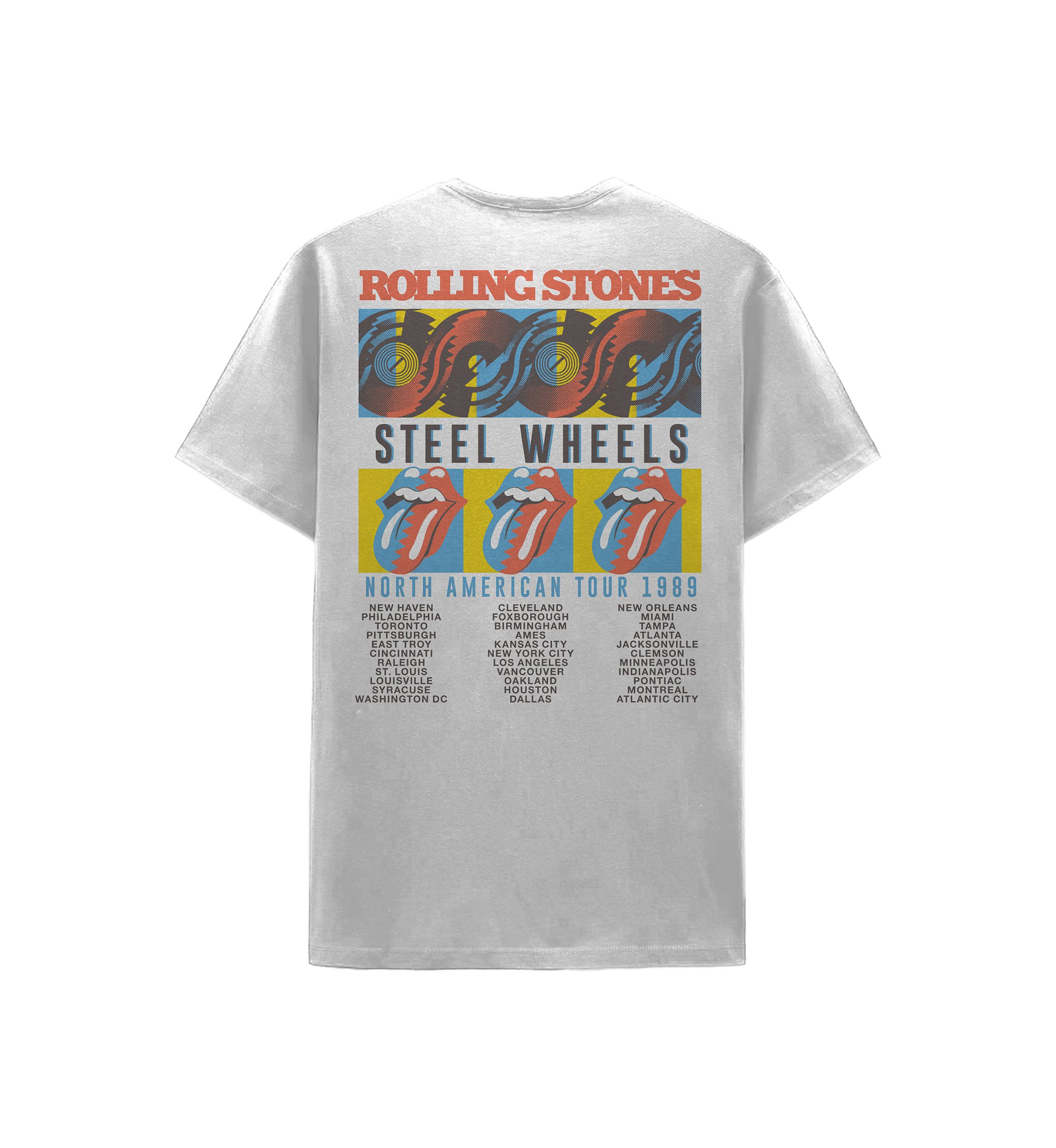 The Rolling Stones Men's Steel Wheels Tour Shirt | Belk
