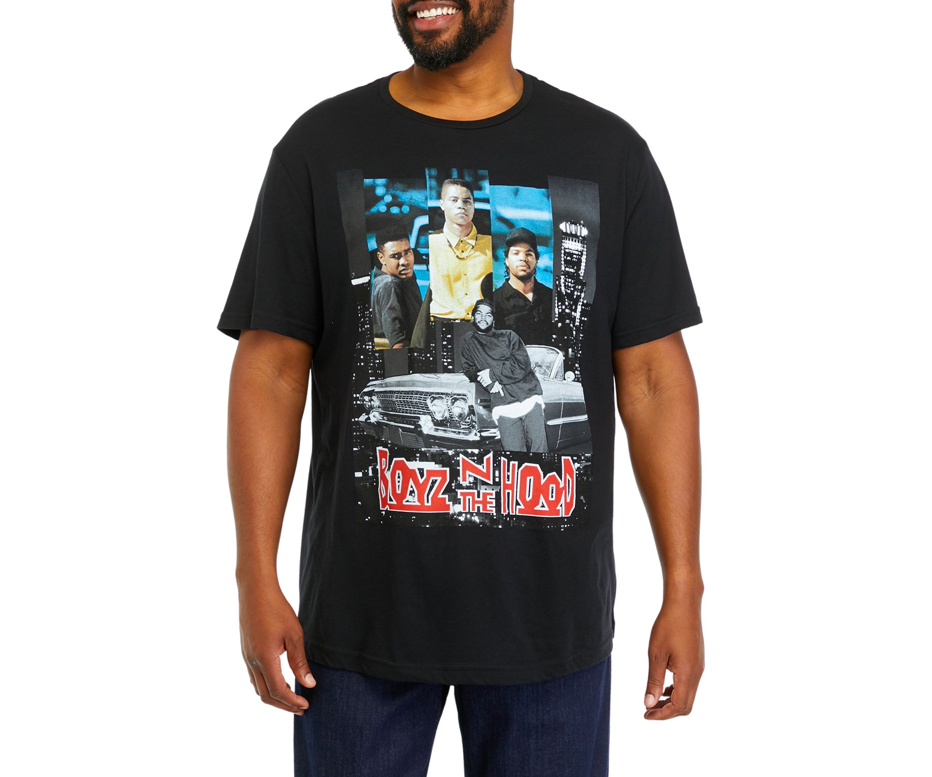 Big & Tall Central LA Boyz N the Hood Short Sleeve Graphic T-Shirt