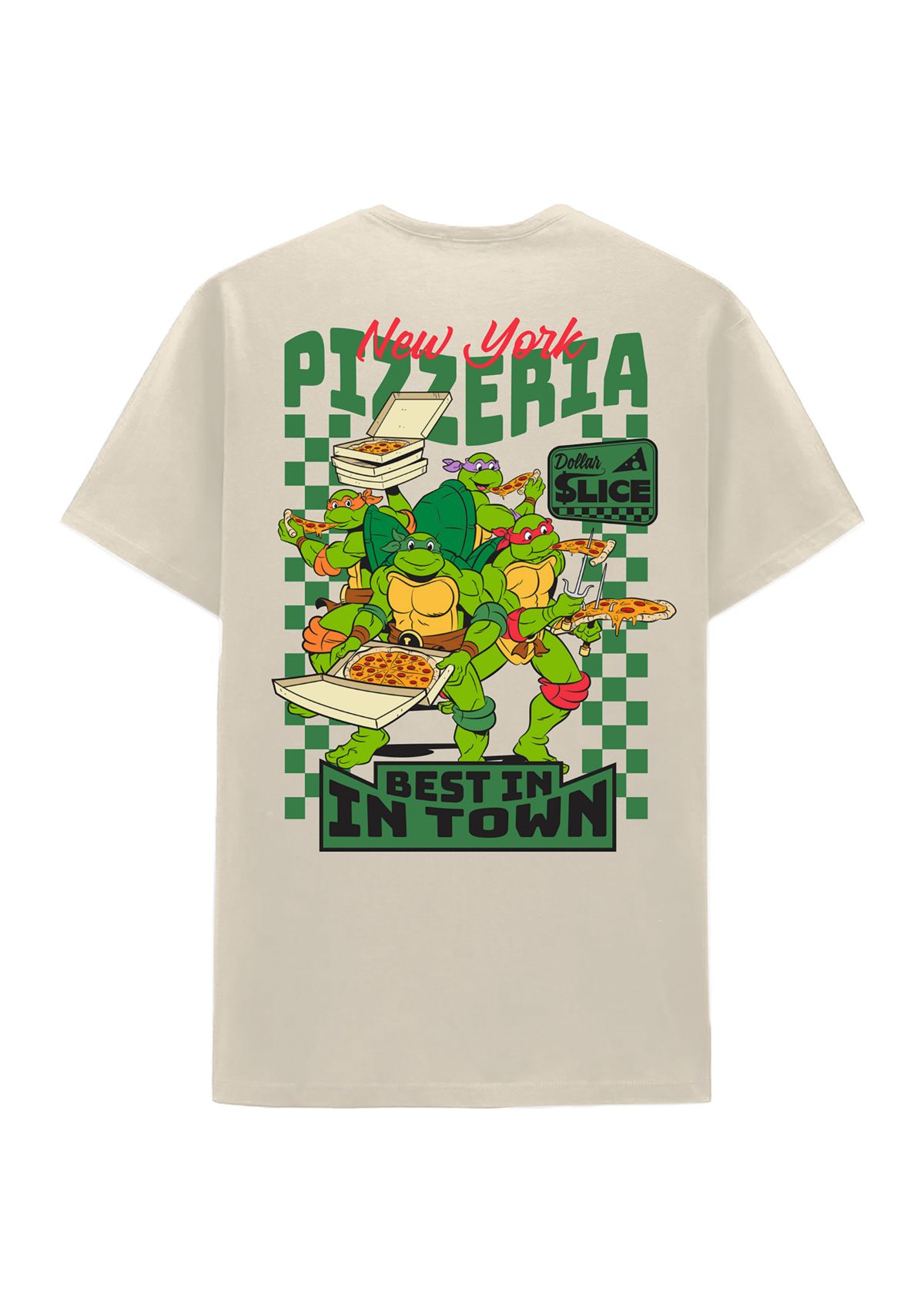 Mens TMNT Pizzeria Graphic T-Shirt 