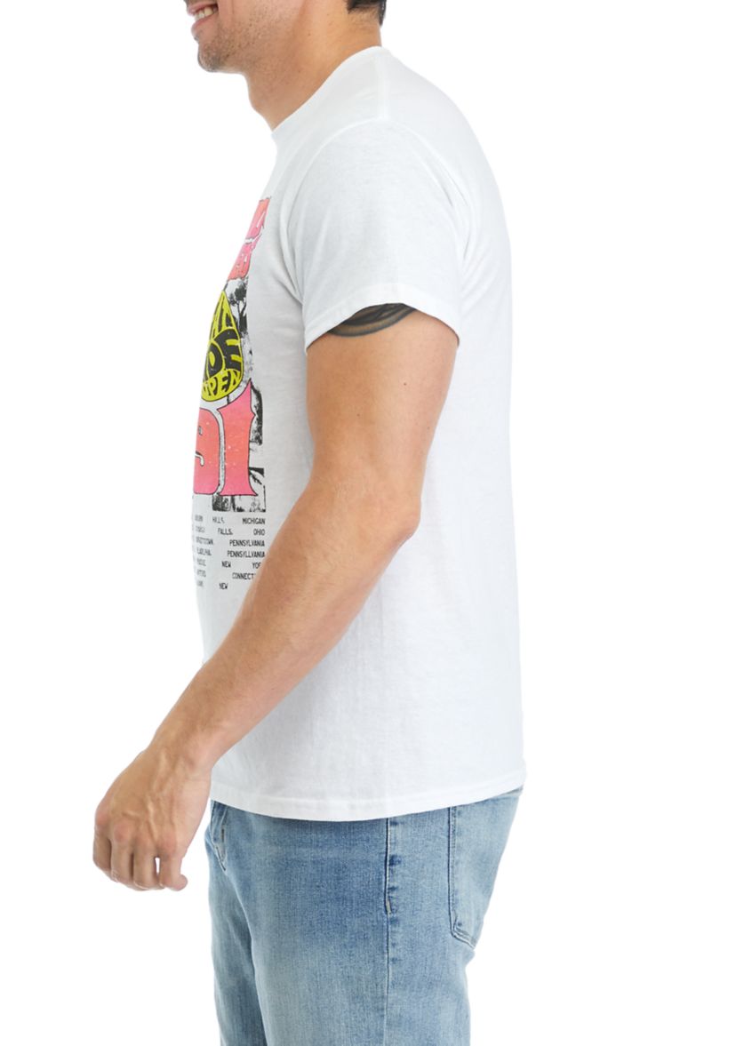 Mens Tom Petty Heart Graphic T-Shirt