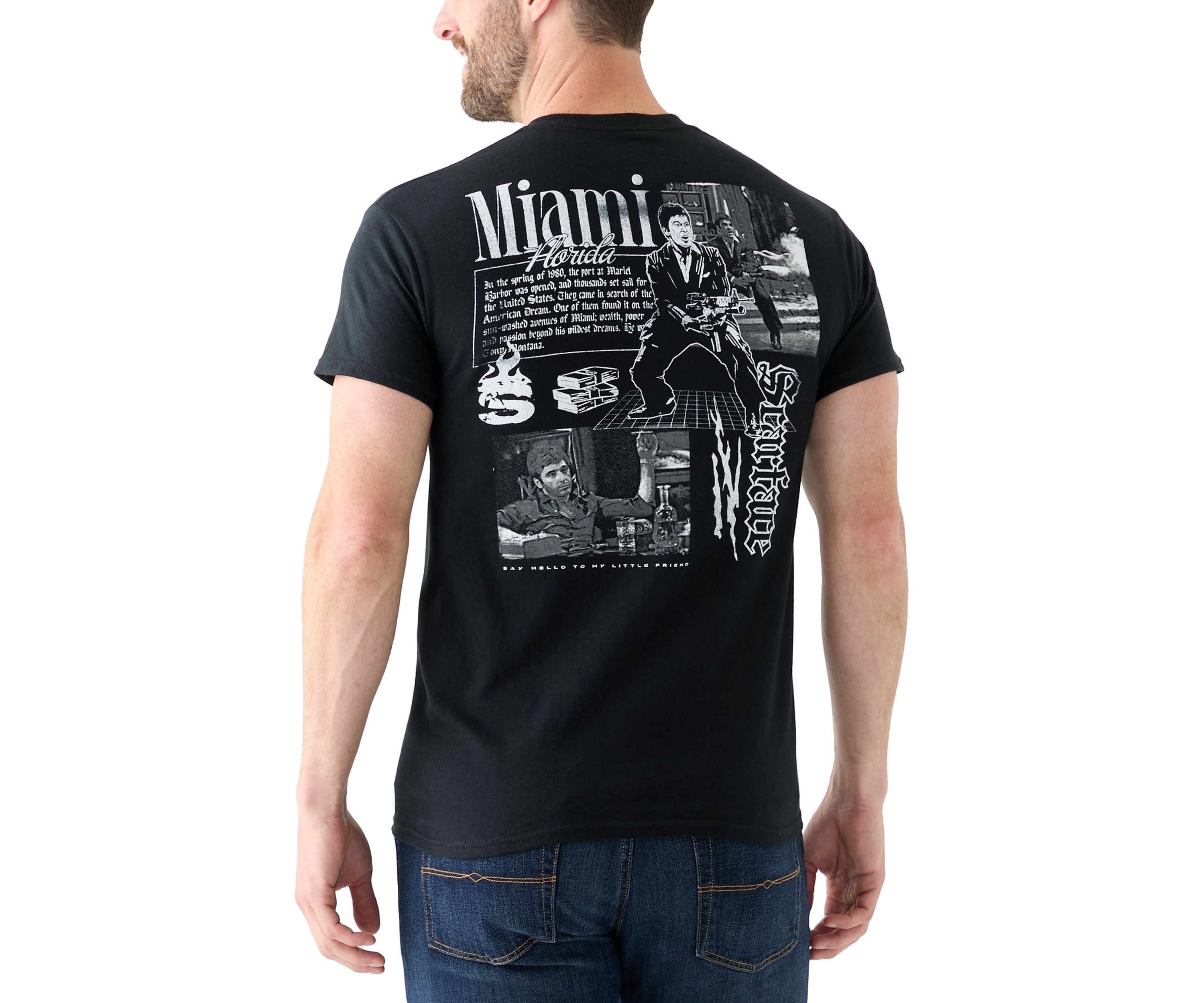 Scarface Metallic Logo Graphic T-Shirt