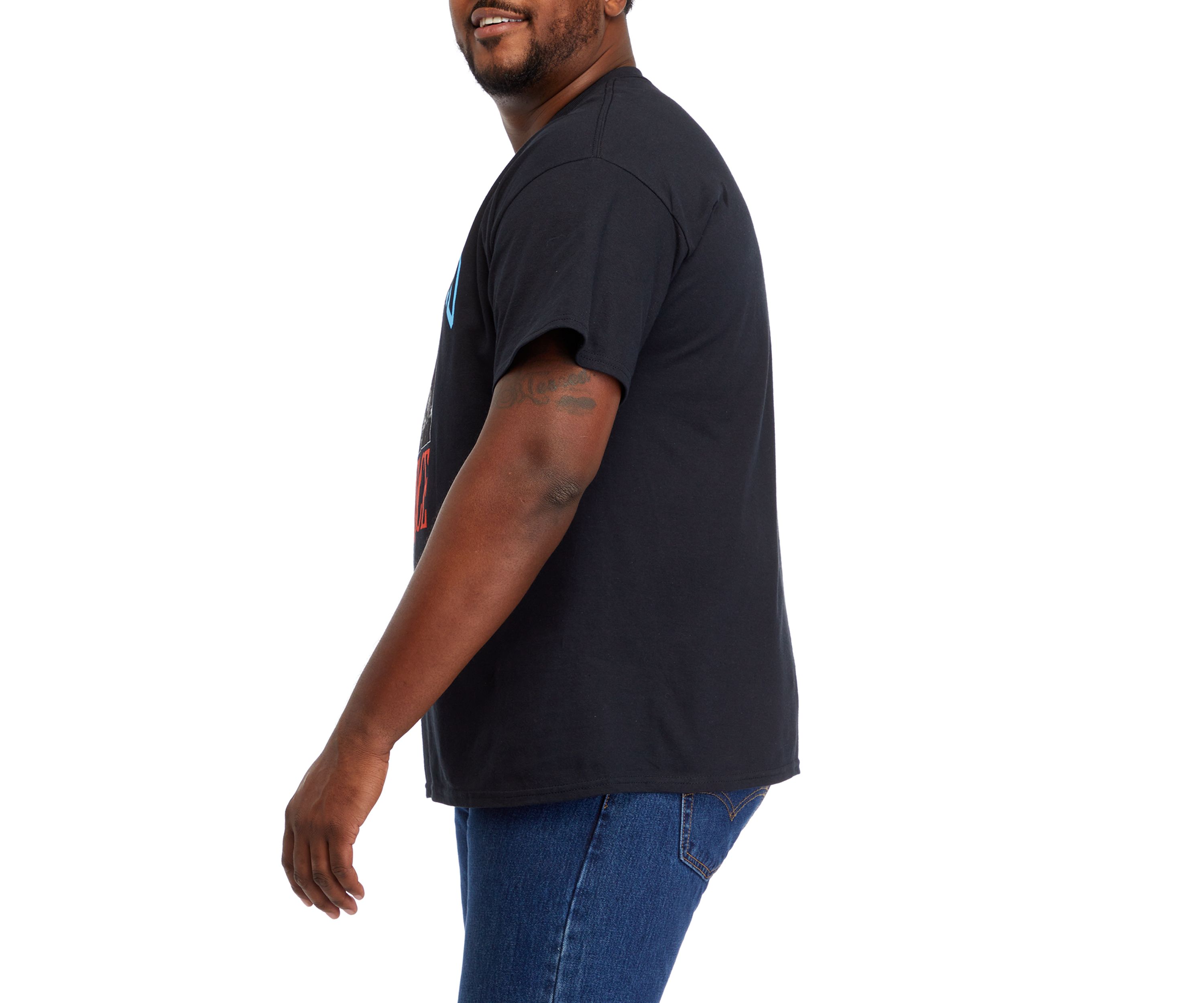 Big & Tall Short Sleeve The World is Yours Scarface Graphic T-Shirt