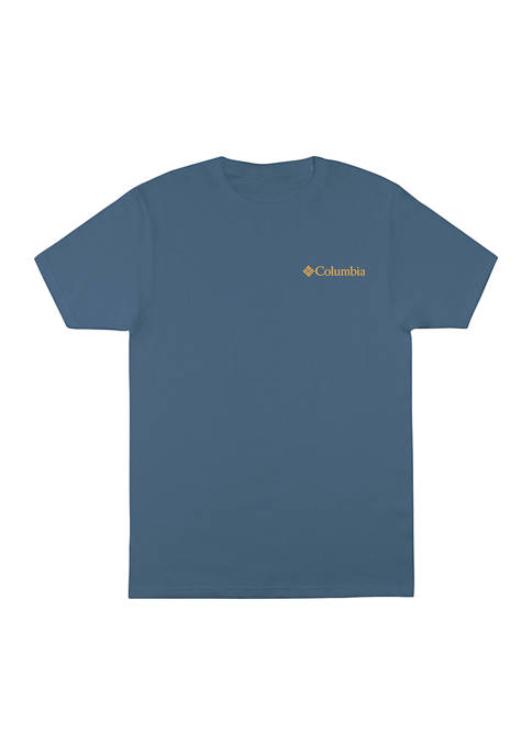 Short Sleeve Bear Walking Graphic T-Shirt 