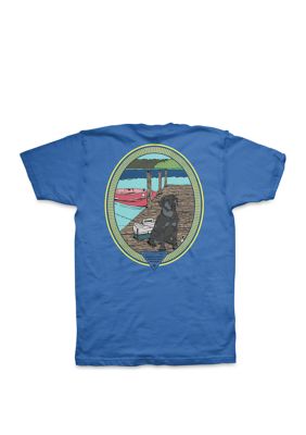 Columbia PFG Black Lab Tee | belk