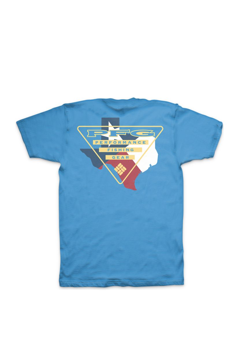 Short Sleeve PFG Texas Triangle Tee