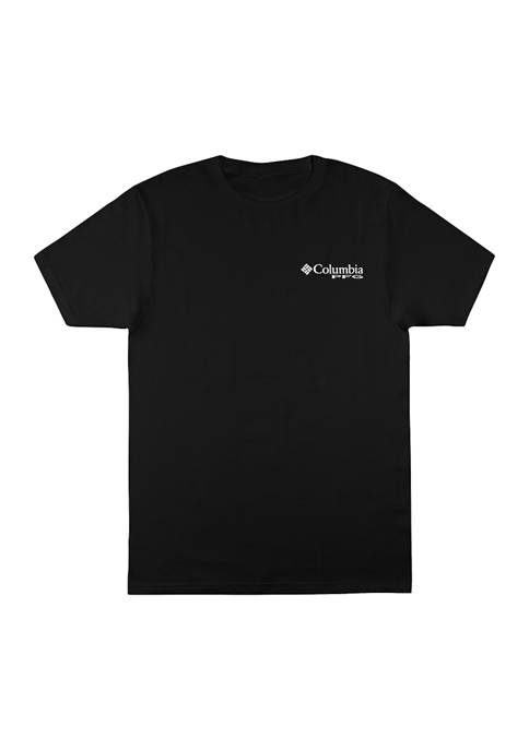 Columbia Short Sleeve Black PFG Graphic T-Shirt
