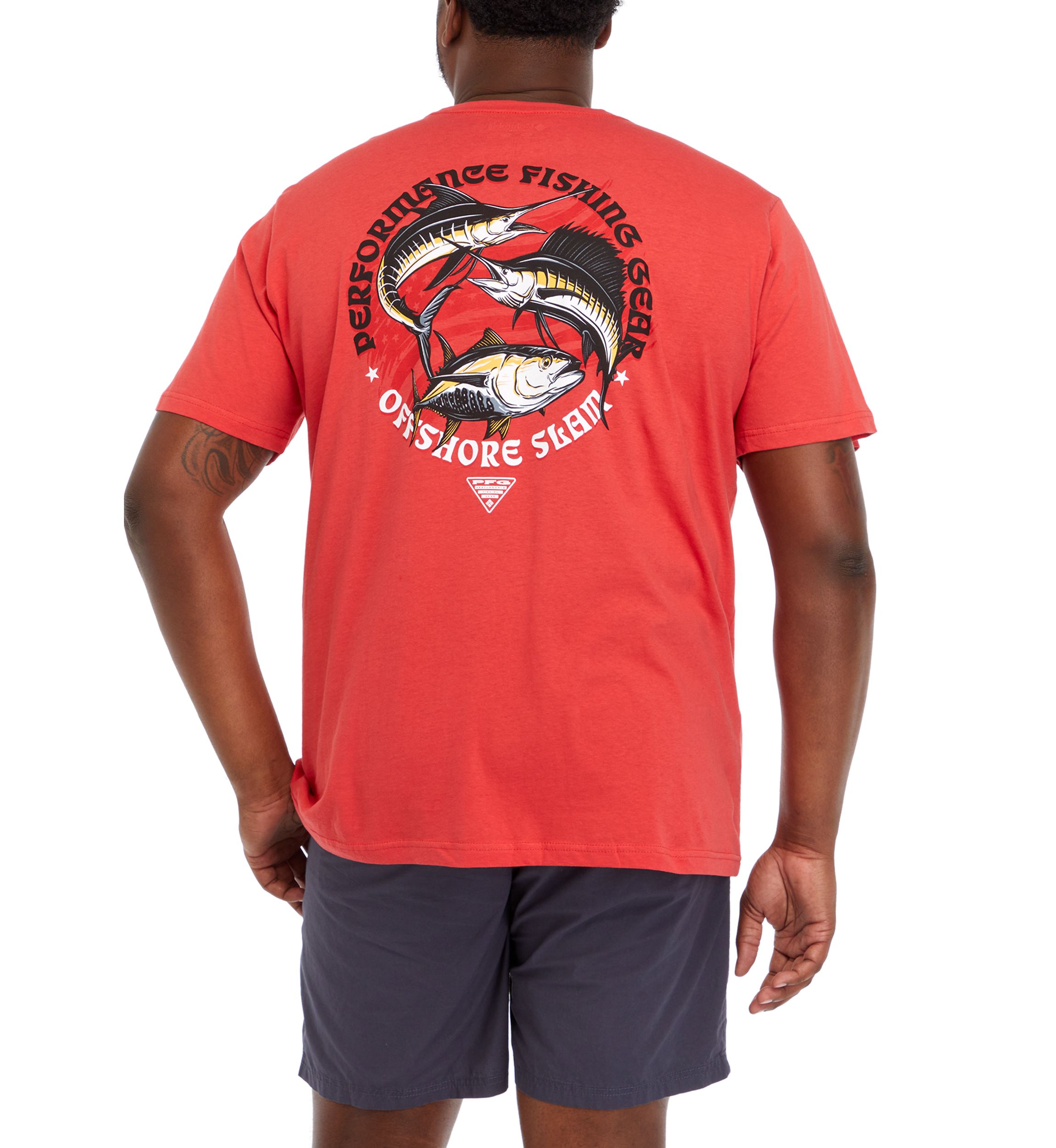 Big & Tall Short Sleeve Trifecta Offshore Slam Graphic T-Shirt