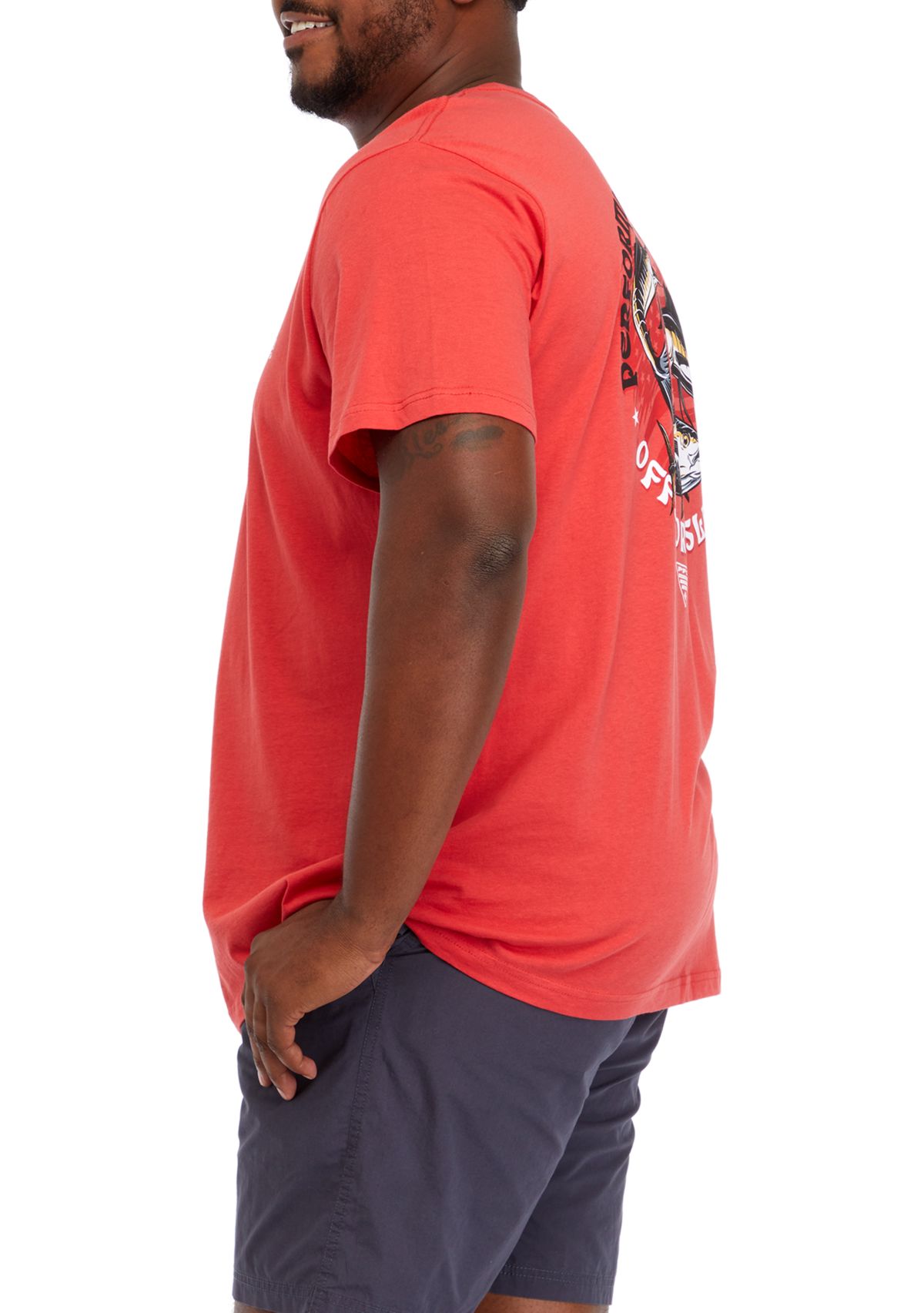 Big & Tall Short Sleeve Trifecta Offshore Slam Graphic T-Shirt