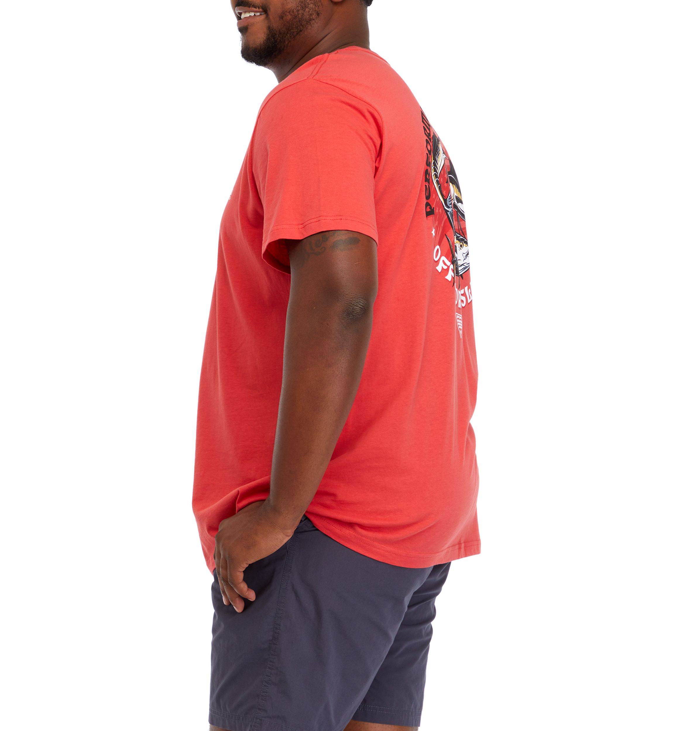 Big & Tall Short Sleeve Trifecta Offshore Slam Graphic T-Shirt