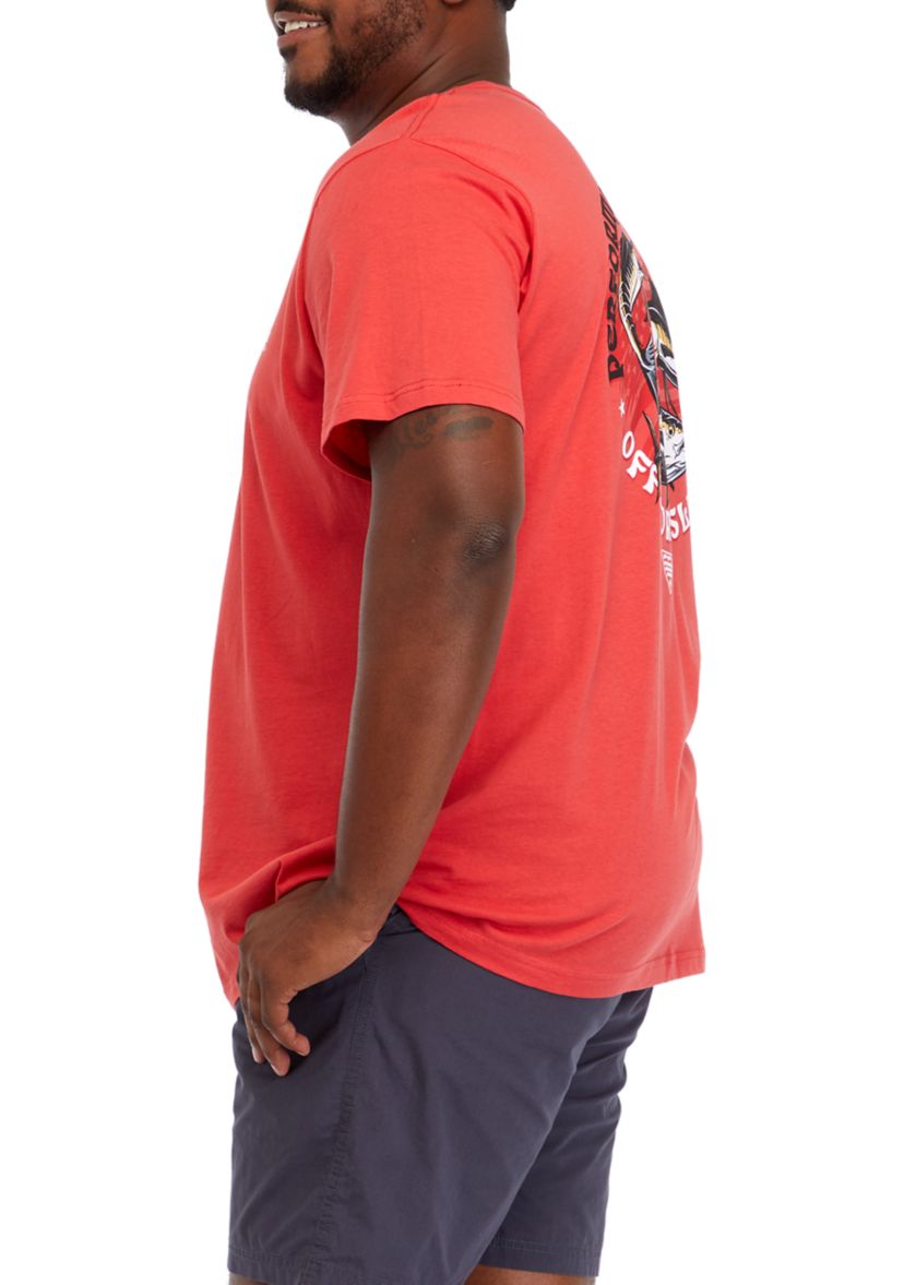 Big & Tall Short Sleeve Trifecta Offshore Slam Graphic T-Shirt