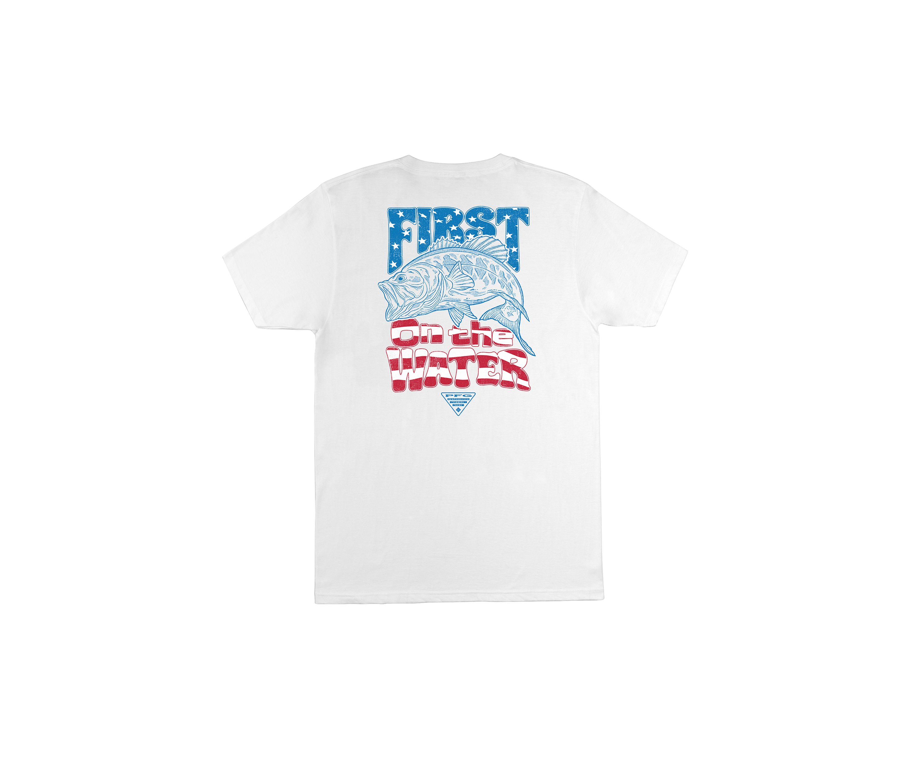 First on the Water Americana Graphic T-Shirt 