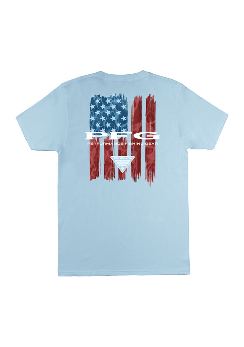 Short Sleeve PFG Flag Graphic T-Shirt 