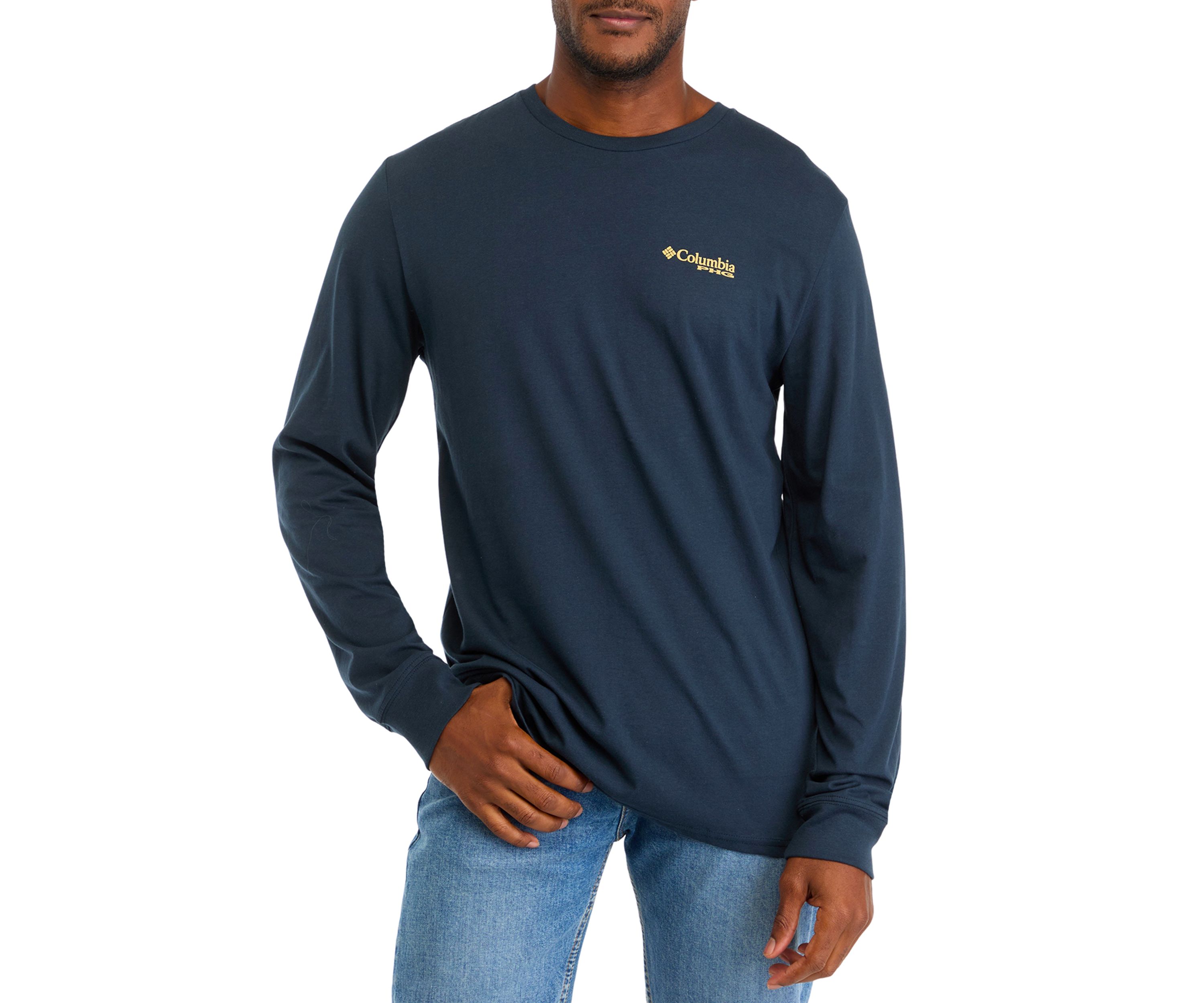 Long Sleeve Americana Deer Graphic T-Shirt 