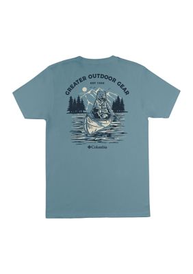 Bear Run Clothing Co. Men's Largemouth Bass Fishing Graphic T-Shirt 