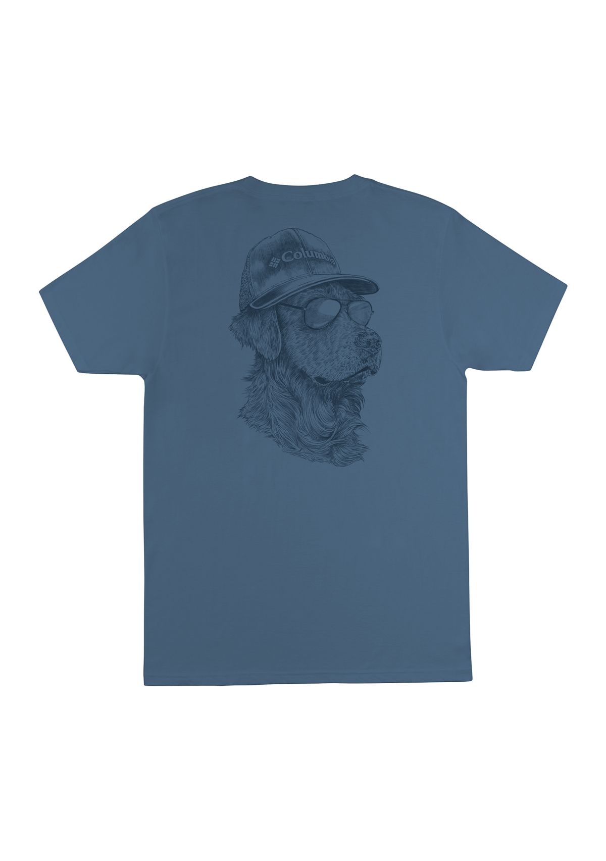 Short Sleeve Dog Graphic T-Shirt 