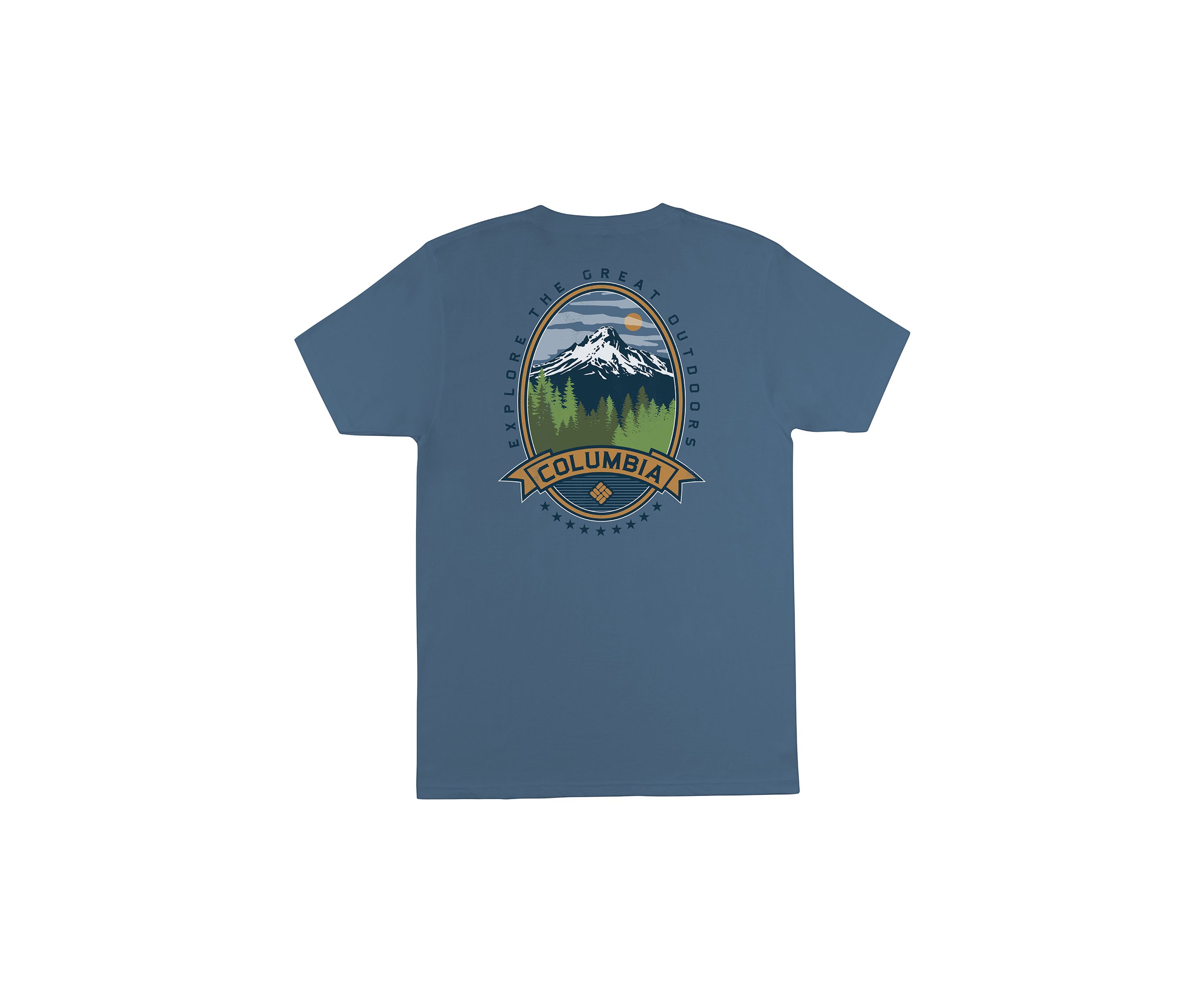 Big & Tall Mountain Graphic T-Shirt 