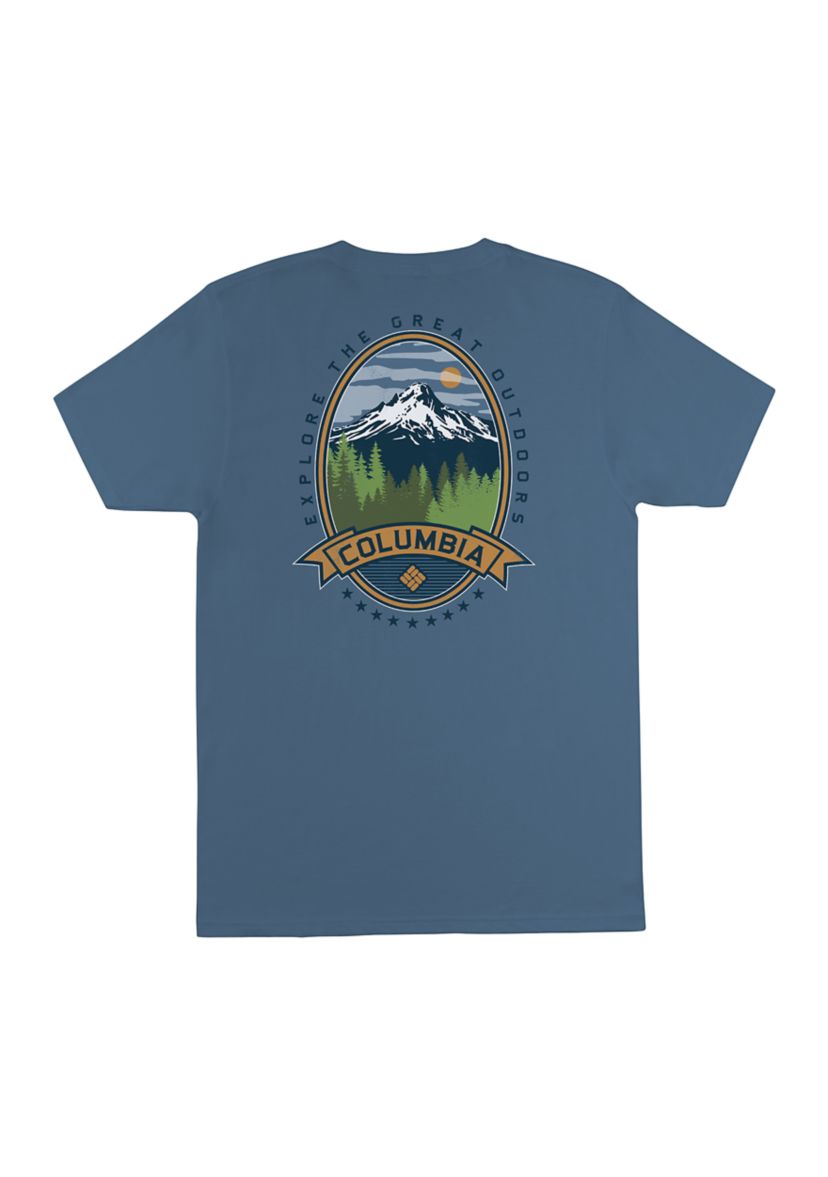 Big & Tall Mountain Graphic T-Shirt 