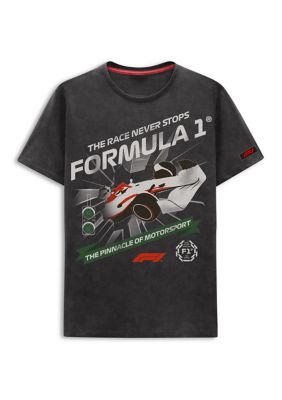 Hybrid Promotions The Race Never Stops Graphic T-Shirt | Belk