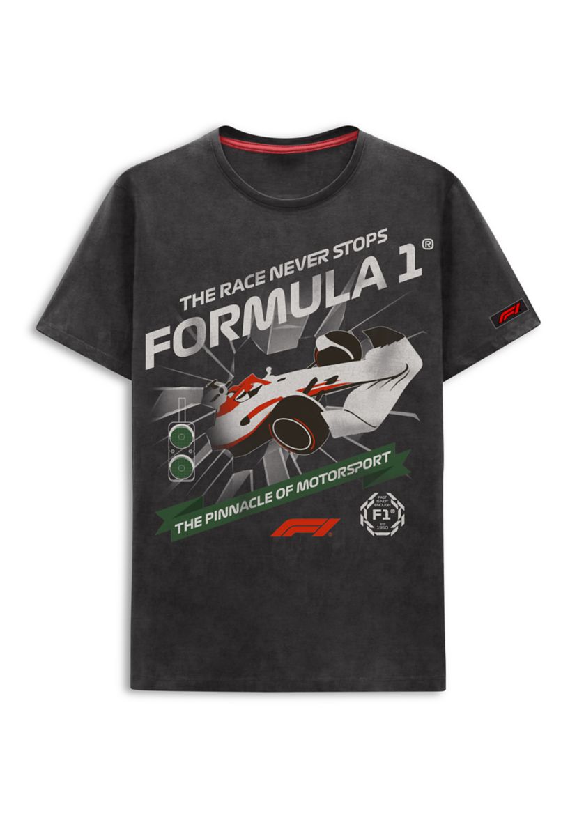 The Race Never Stops Graphic T-Shirt 