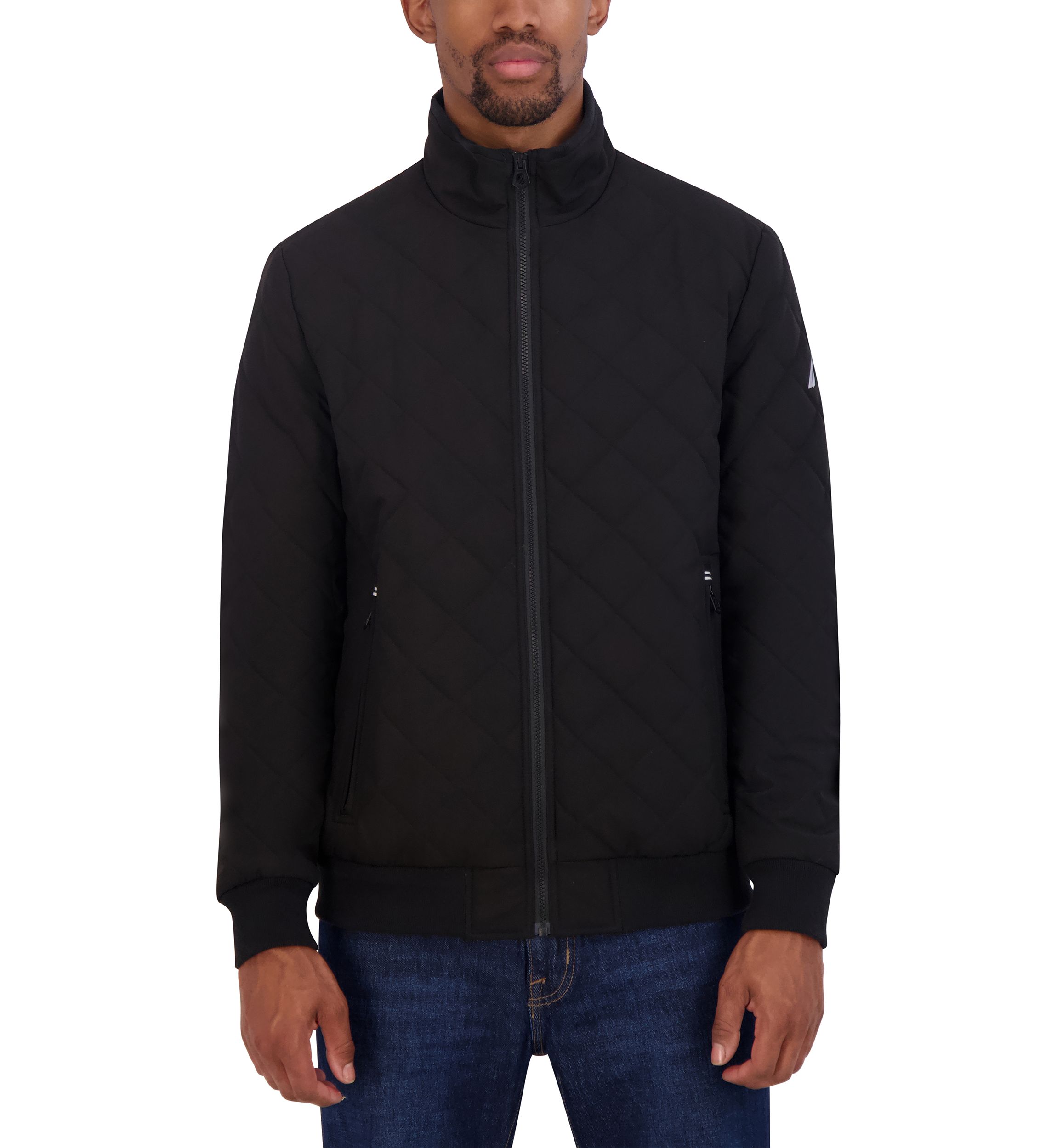 Quilted Bomber Jacket