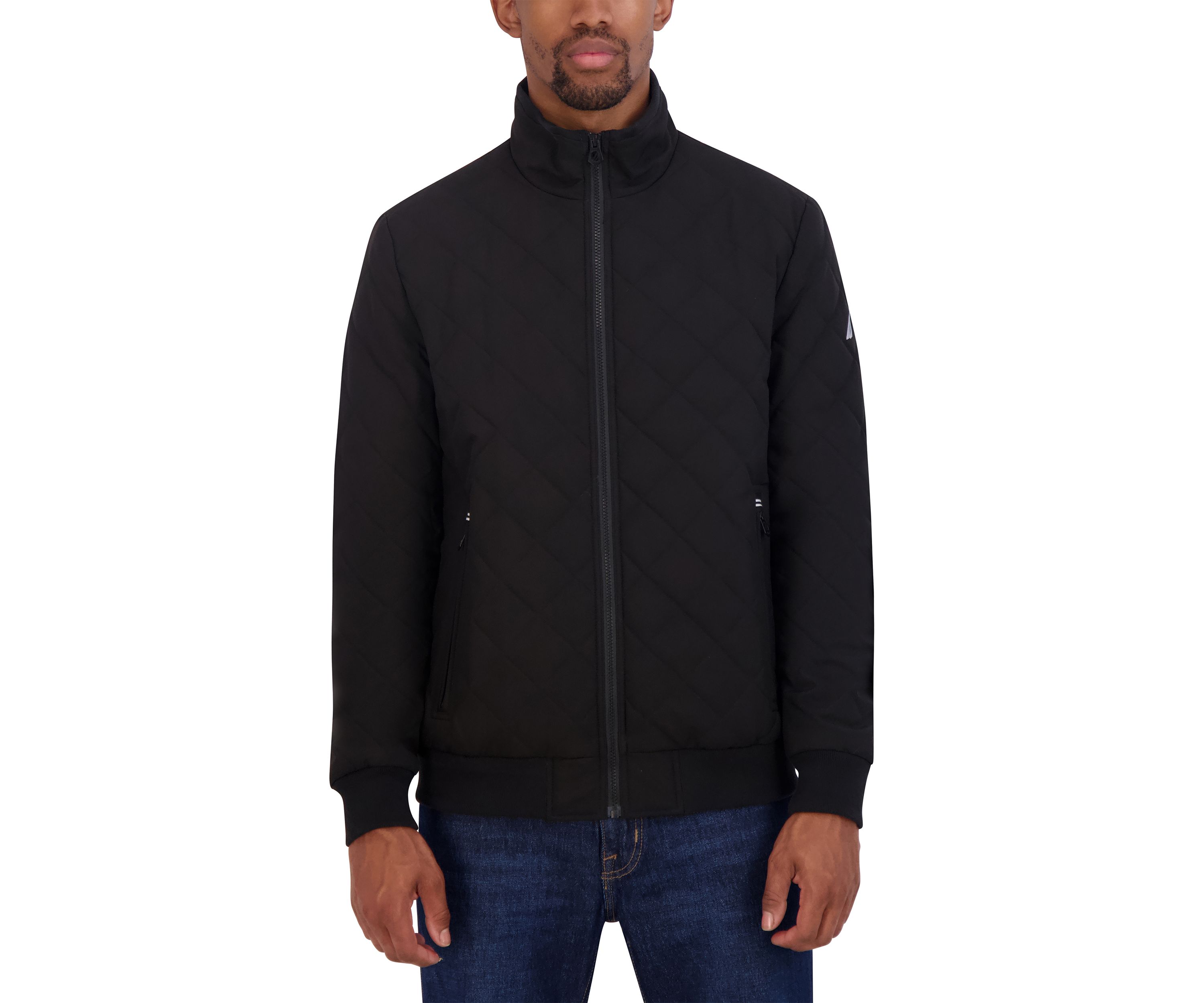 Quilted Bomber Jacket