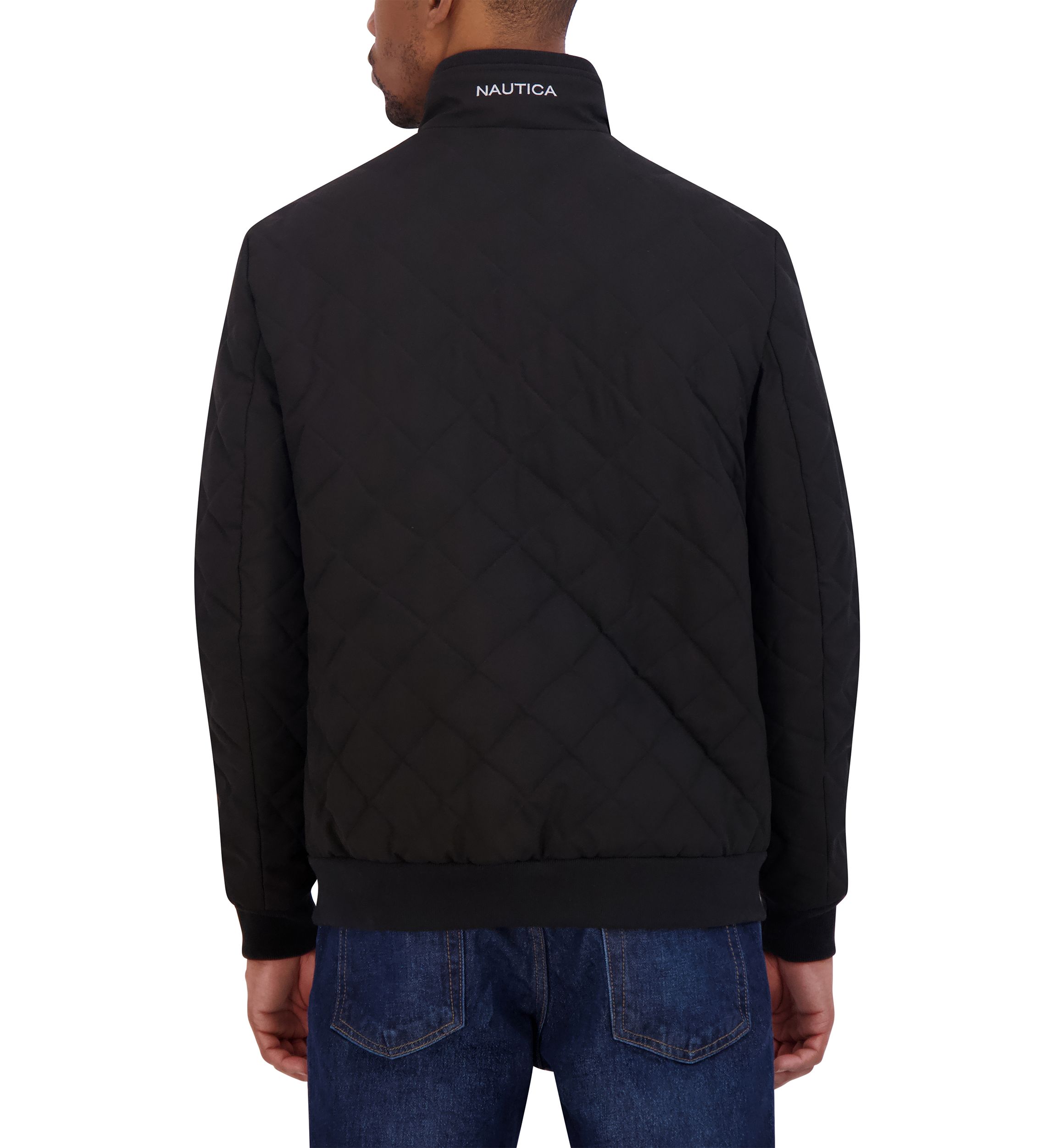 Quilted Bomber Jacket
