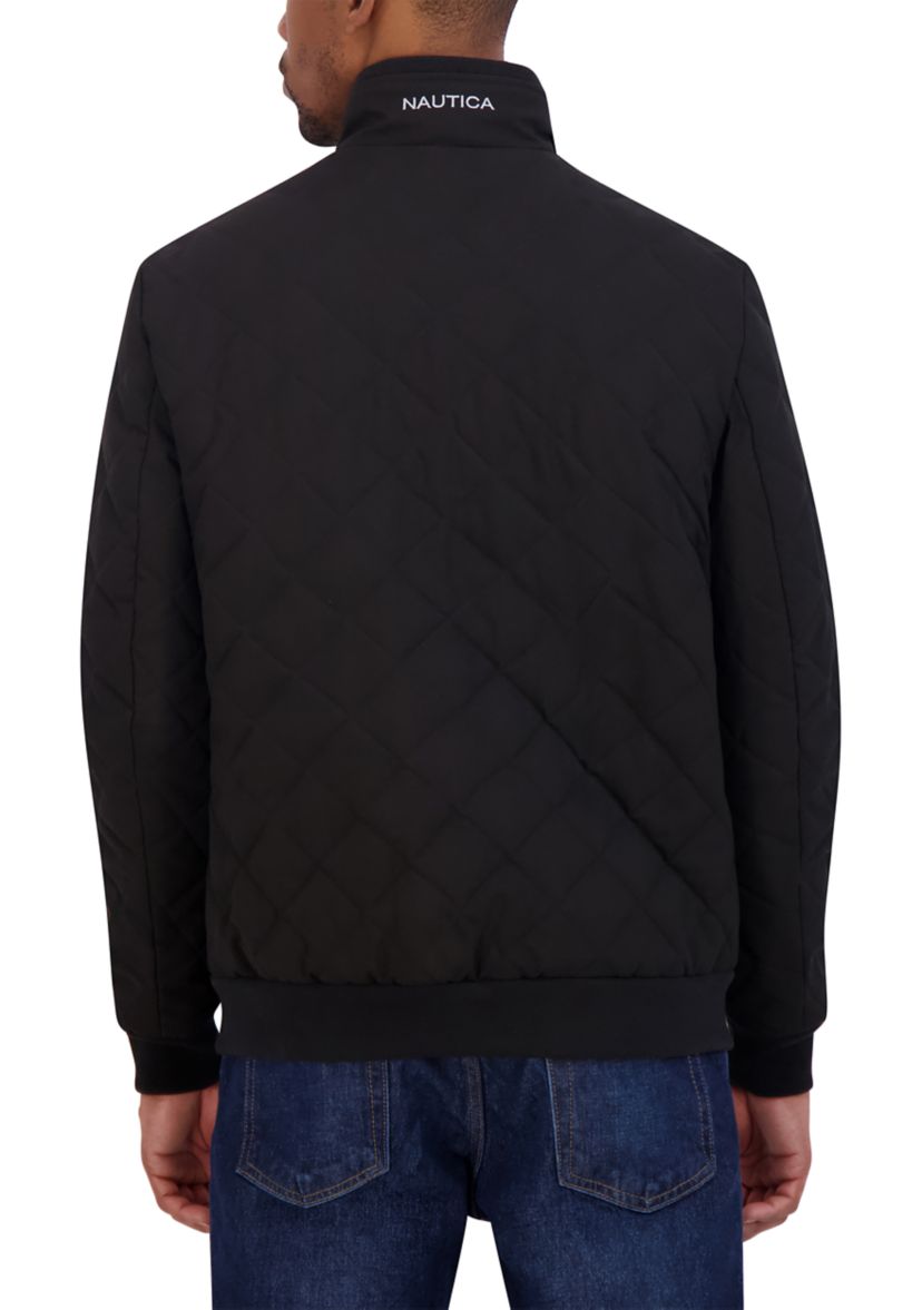 Quilted Bomber Jacket