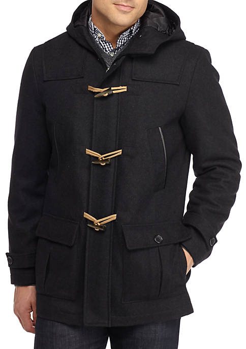Nautica Wool-Blend Hooded Toggle Coat | belk