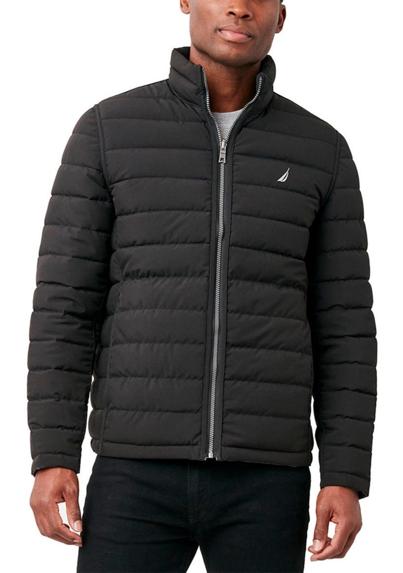 Reversible Color Block Puffer Jacket