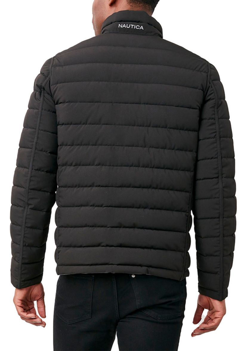 Reversible Color Block Puffer Jacket