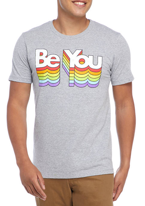 Short Sleeve Be You Graphic T-Shirt