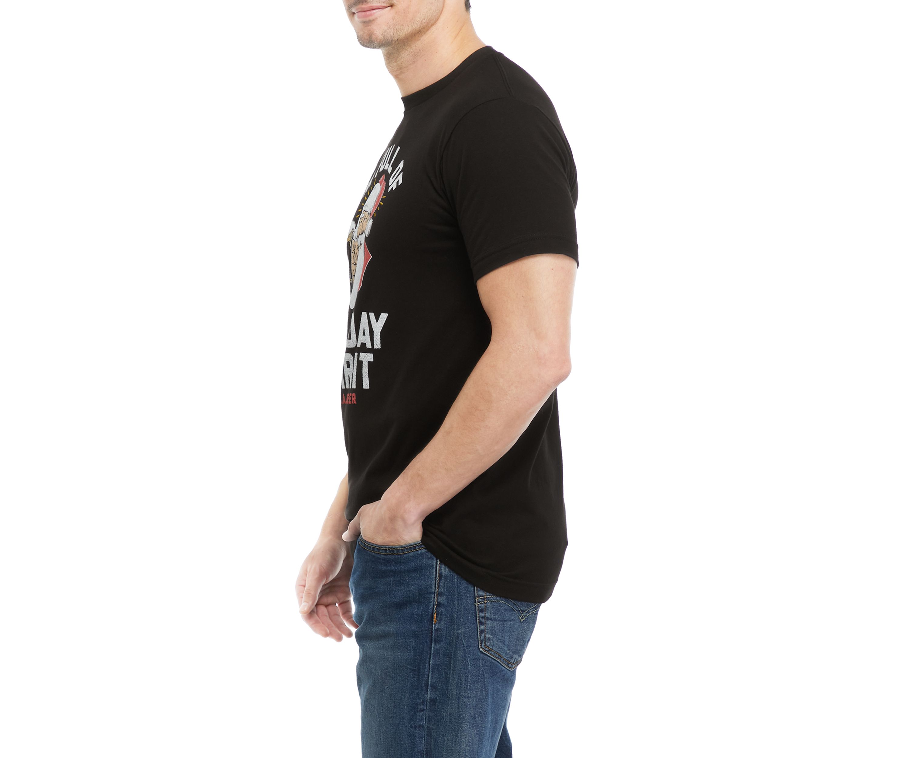 Short Sleeve Full of Holiday Spirit Graphic T-Shirt 