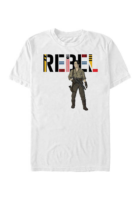 Rebel Rose Graphic T-Shirt