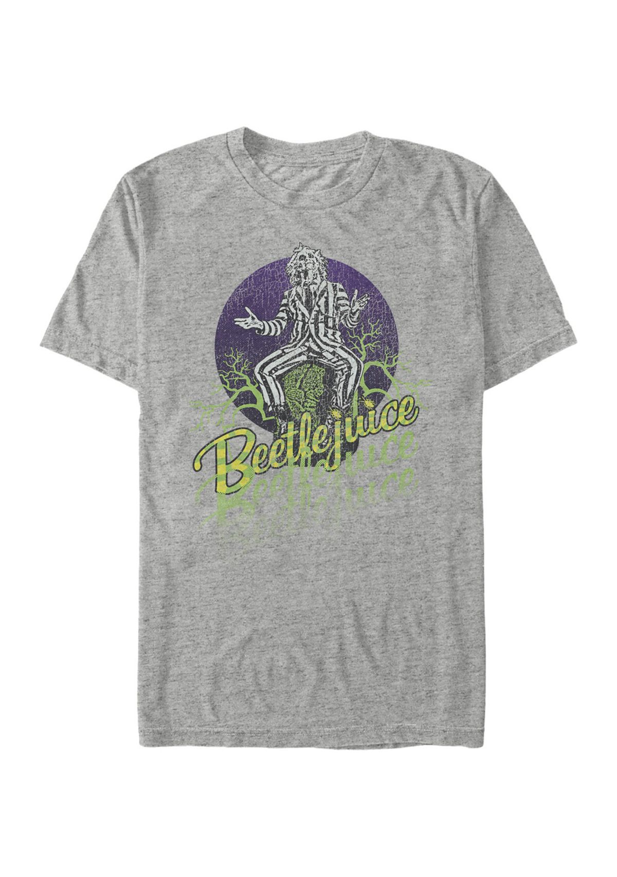 Juniors Beetle Juice Bio Exorcist Graphic T-Shirt 