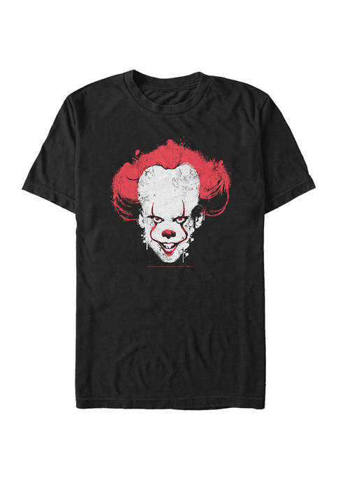 Fifth Sun Juniors It Clown Face Graphic T-Shirt
