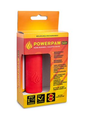 Panther Vision Powerpaw 501 Waterproof Rechargeable Hand Warmer, Red