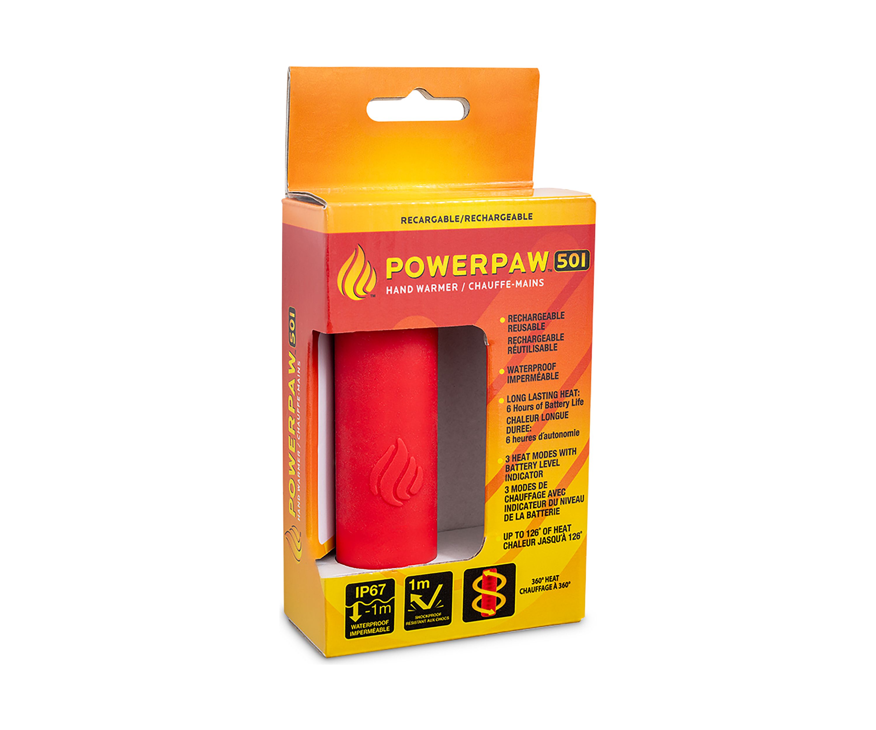 Powerpaw 501 Waterproof Rechargeable Hand Warmer