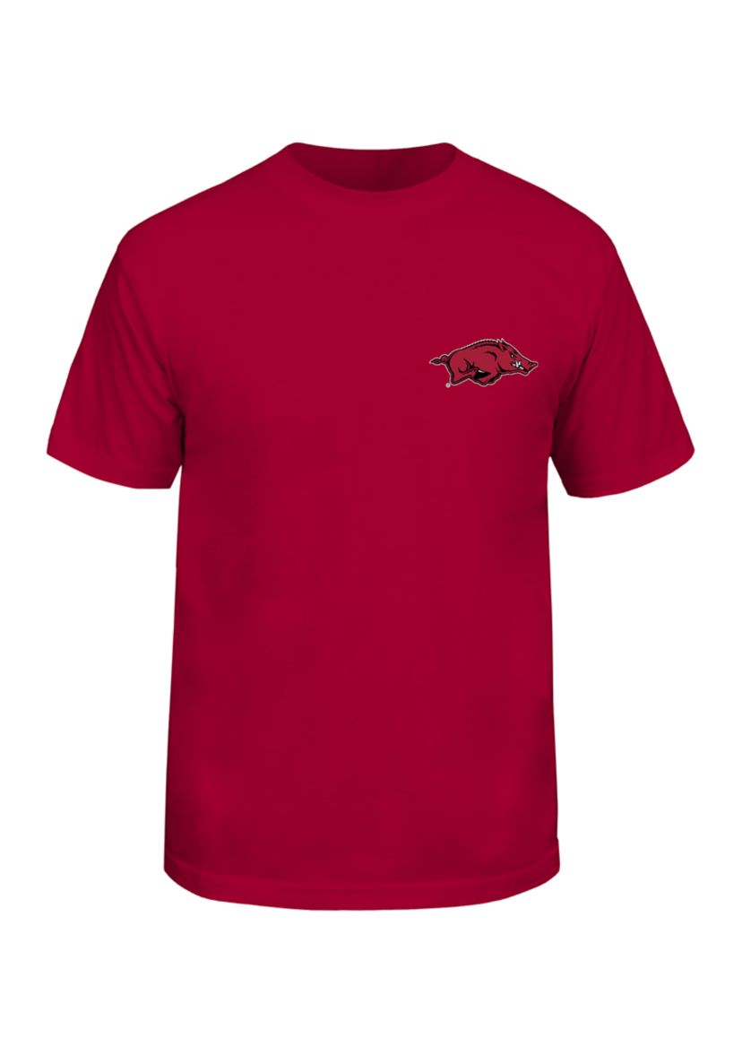 NCAA Arkansas Razorbacks Straight Hem Graphic T-Shirt