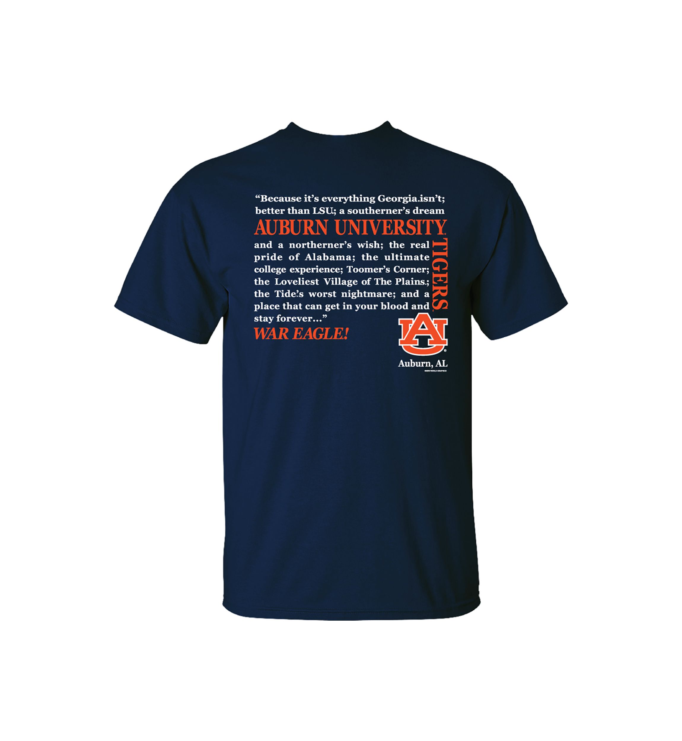 NCAA Auburn Tigers Graphic T-Shirt 