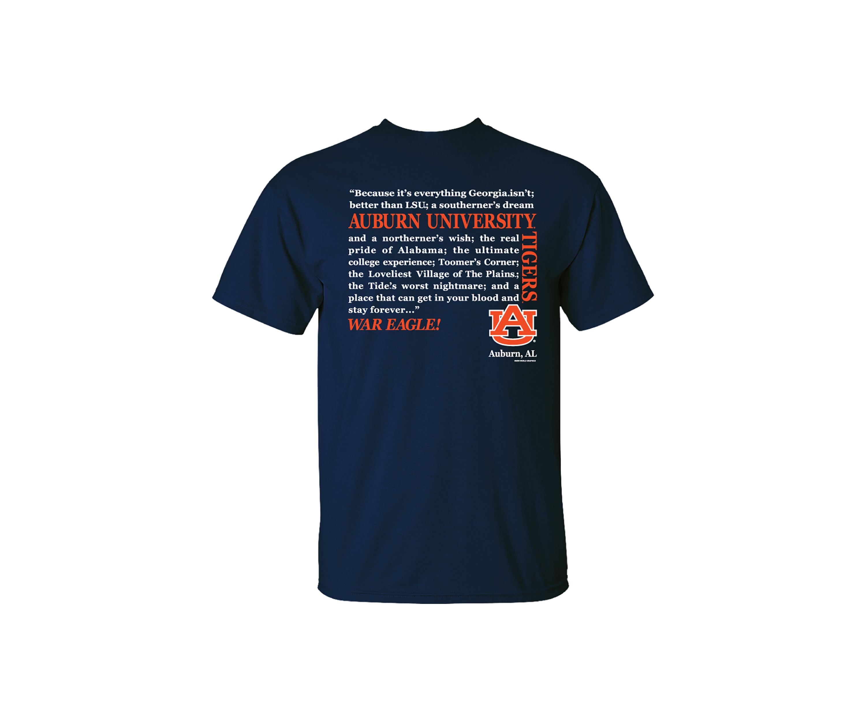 NCAA Auburn Tigers Graphic T-Shirt 